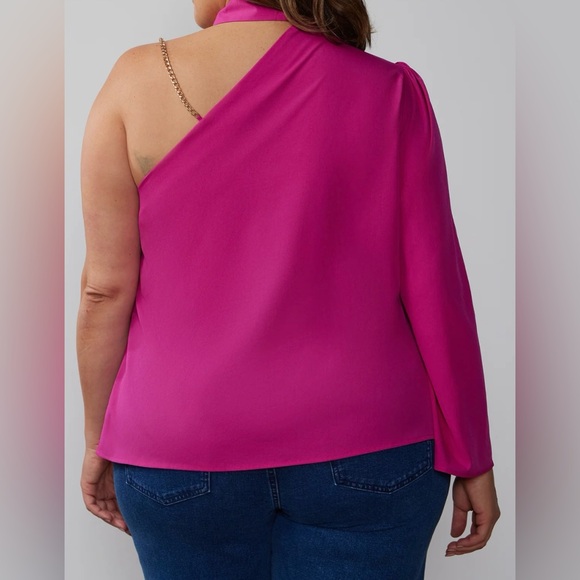 Pink Chain Link Top - Picture 2 of 3